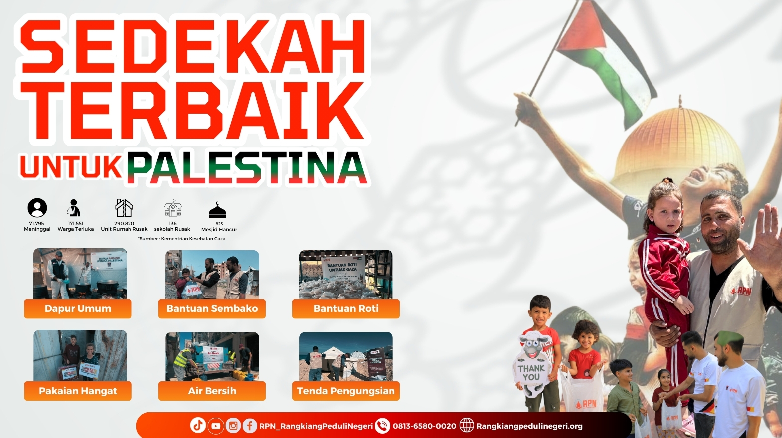 Sedekah Terbaik untuk Palestina