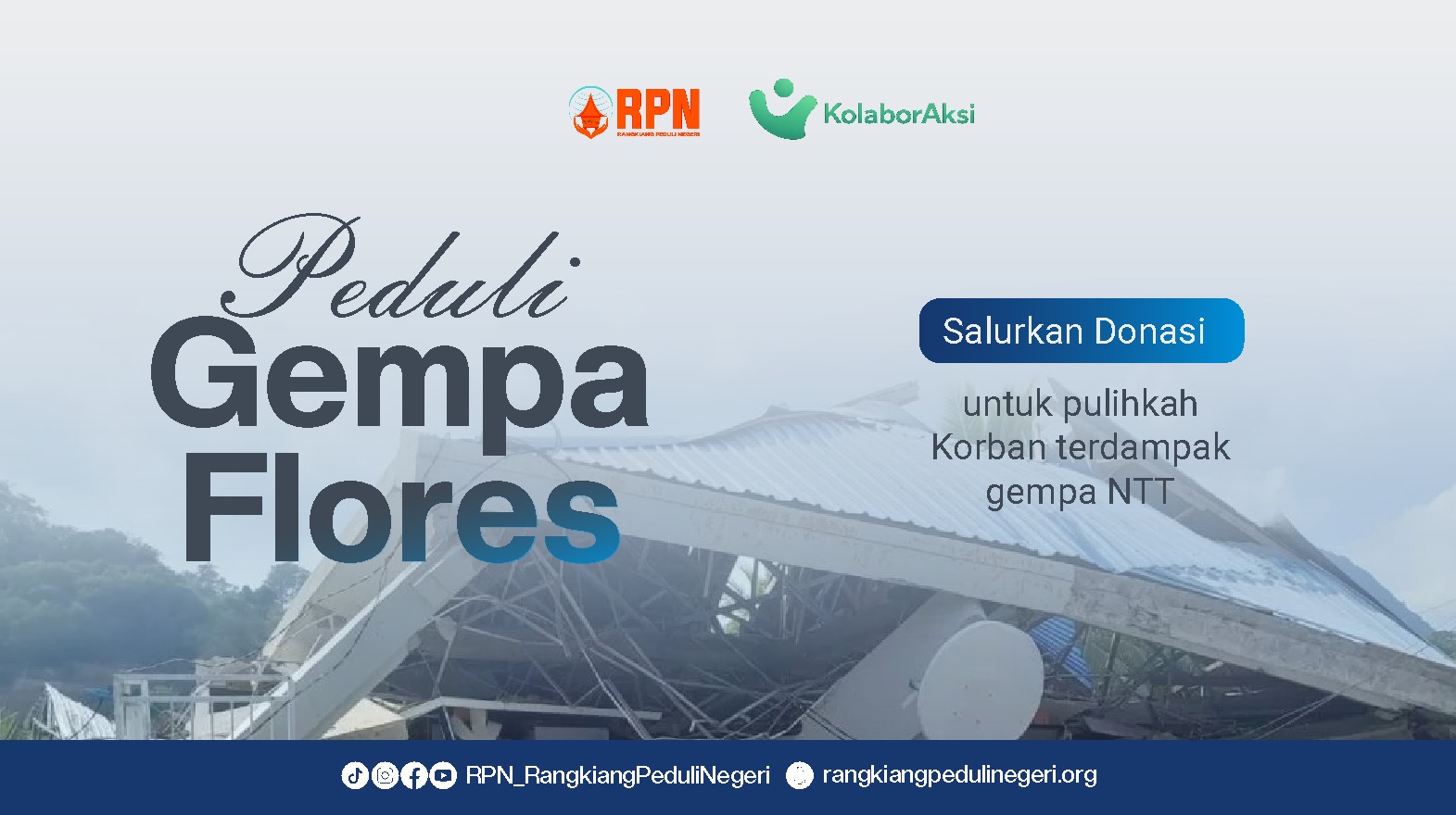 Sumbar Peduli Gempa Flores NTT